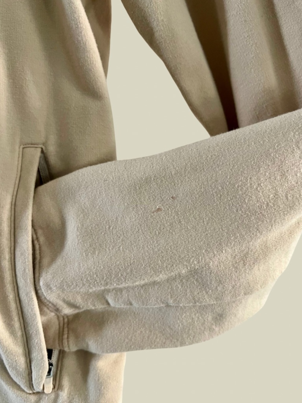 VRST Men's Lightweight Zip-Front Jacket in Tan - Picture 5 of 5
